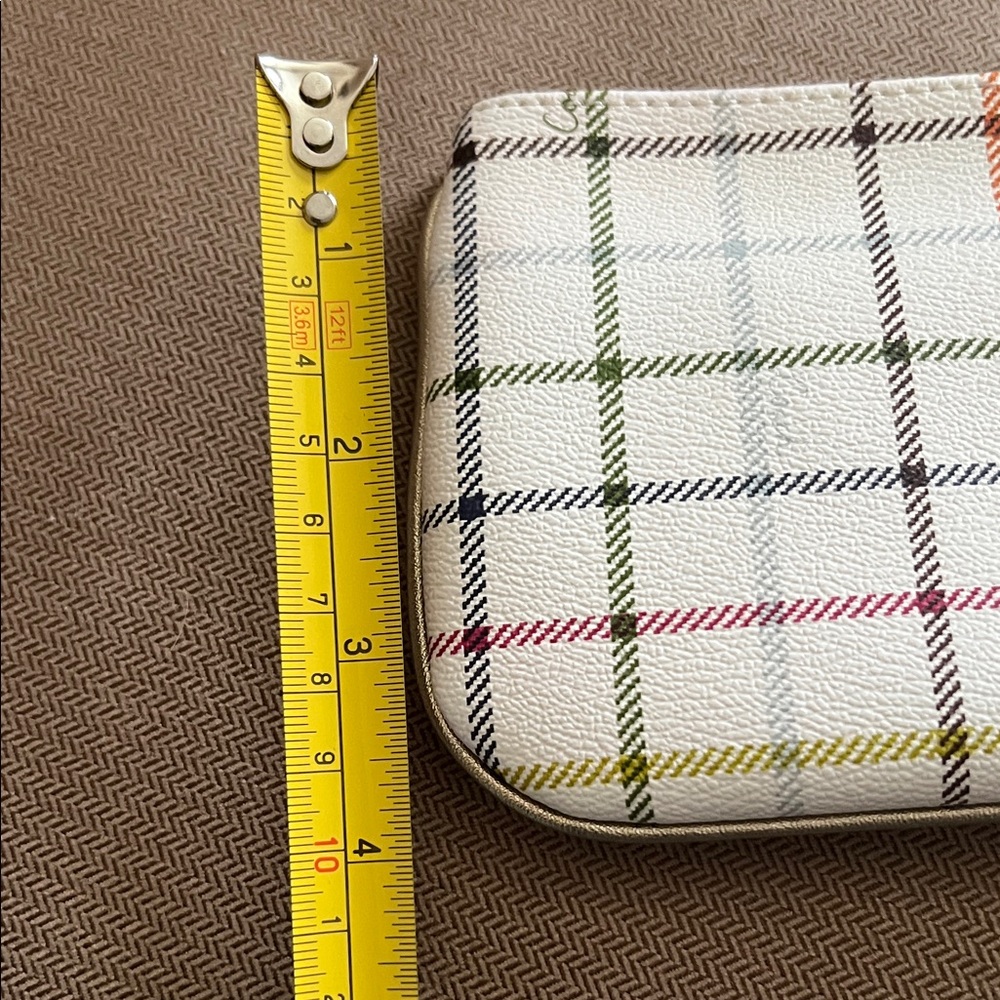 Coach Multicolor Plaid Wristlet - Picture 3 of 6